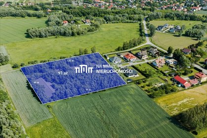 Działka inwestycyjna 97 arów z potencjałem deweloperskim działka Tarnobrzeg, Szklana