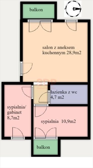 mieszkanie na sprzedaż 53m2 mieszkanie Wrocław, Psie Pole, Poświętne, Kamieńskiego Henryka Michała