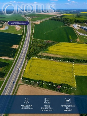 Grunt inwestycyjny 49 arów w Krakowie z dużym potencjałem działka Kraków, Olszanica, Olszanica