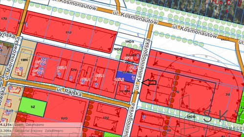 działka na sprzedaż 650m2 działka Wrocław, Złotniki, Złotniki, Kamiennogórska