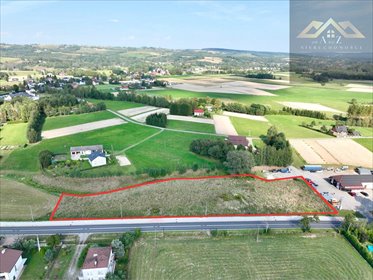 działka na sprzedaż 6500m2 działka Moszczenica, Gorlicka