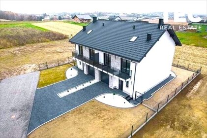 Nowoczesny dom 200 m² z ogrodem (Ropczyce Kolonia) dom Ropczyce, Kolonia, Kolonia