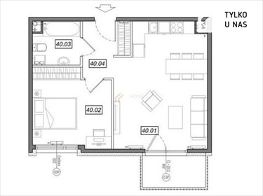 Nowoczesne 54,66 m² z ogródkiem w Gdańsku polecam mieszkanie Gdańsk, Jasień, Konrada Guderskiego
