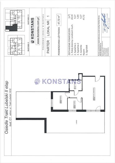 mieszkanie na sprzedaż 48m2 mieszkanie Warszawa, Trakt Lubelski