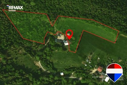 Duża działka 17 951 m² z domem i lasem w górach działka Wisła, Stryczków