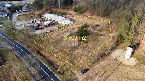 Działka inwestycyjna 36 arów przy drodze wojewódzkiej działka Bogdaniec