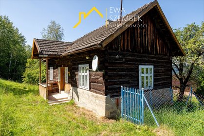 Drewniany dom z bala 80 m² - widok na Jezioro Czchowskie dom Łososina Dolna