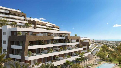 Do sprzedania luksusowe 3-pokojowe mieszkanie z tarasem 80 m² w Estepona mieszkanie Estepona East, Estepona East