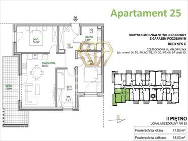 Nowoczesne 4-pokojowe mieszkanie z balkonem w Parkitce zapraszam mieszkanie Częstochowa, Parkitka, Małopolska