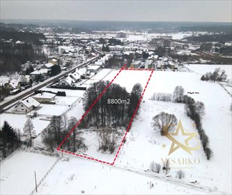 działka na sprzedaż 8833m2 działka Porosły, Wierzbowa