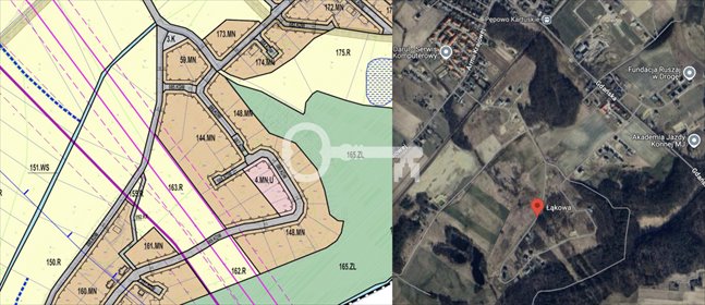 działka na sprzedaż 7700m2 działka Pępowo, Łąkowa