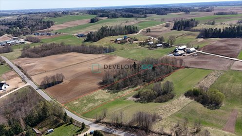 Do sprzedania działka 2500 m² z warunkami zabudowy w Supieniach działka Supienie