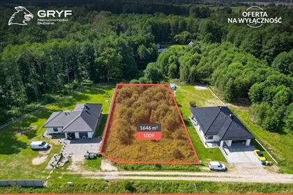 Sprzedam działkę 1646 m² pod dom w Wrzeście działka Wrzeście