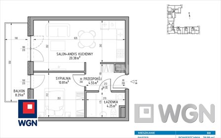 mieszkanie na sprzedaż 40m2 mieszkanie Lublin, Wrotków, Wrotków