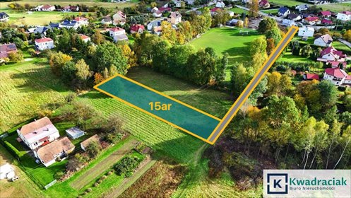 działka na sprzedaż 1509m2 działka Świerzowa Polska, Sportowa