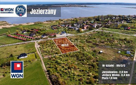 Polecam działkę komercyjną 4123 m² w Jezierzanach z przeznaczeniem usługowym działka Jezierzany, Nadmorska