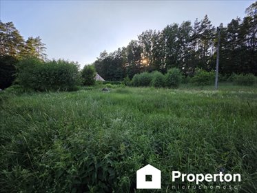 Sprzedam działki budowlane 1900 m² w Bartągu z lasem i mediami działka Bartąg