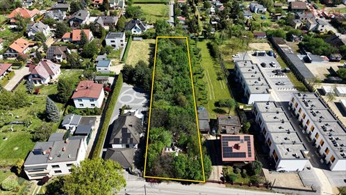 Działka 2460 m² pod zabudowę lub inwestycję. działka Tychy, Zawiść