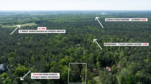 działka na sprzedaż 1517m2 działka Radzymin, Rejentówka, Borówkowa