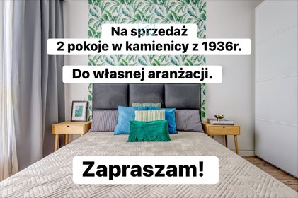 Mieszkanie 42 m² w kamienicy z 1935 r. - polecam! mieszkanie Warszawa, Praga-Południe, Stanisława Augusta