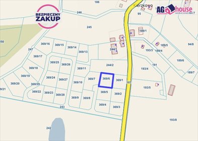 działka na sprzedaż 1357m2 działka Kierzkowo