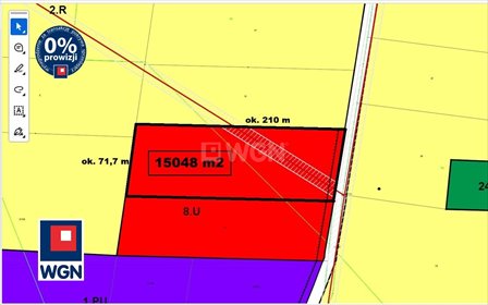 Działka usługowa 15 048 m² w Wojska - zapraszam działka Wojska, Zakładowa
