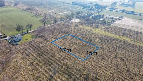 działka na sprzedaż 3010m2 działka Gołębiewo Wielkie, Irysowa