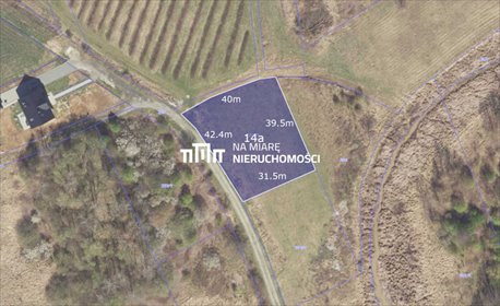 działka na sprzedaż 1398m2 działka Krasne