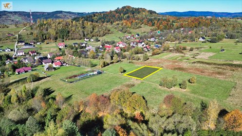 Działka na sprzedaż 1350m2 działka Koszarawa