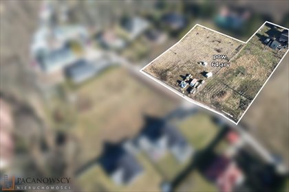 Na sprzedaż działka 64 arów pod zabudowę jednorodzinną w Krakowie działka Kraków, Wzgórza Krzesławickie, Zesławice