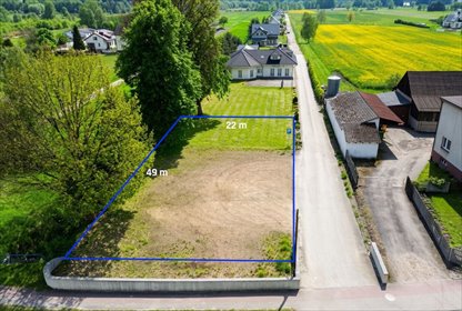 Działka budowlana 1124 m² z warunkami zabudowy, spokojna okolica działka Nowe Bojszowy, Ruchu Oporu