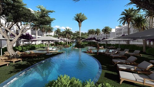 Ekskluzywny apartament 47 m² blisko morza i natury mieszkanie Bahçeli, Bahçeli, Girne, Cypr Północny