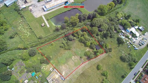 Działka usługowa nad rzeką Nielbą w Wągrowcu działka Wągrowiec