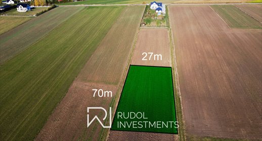 działka na sprzedaż 1870m2 działka Miastków Kościelny