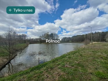Działka 2,28 ha z stawem, domkiem i dostępem do rzeki działka Kletnia