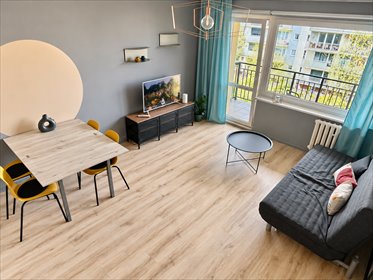 46 m² słoneczne mieszkanie z balkonem i parkingiem polecam mieszkanie Wejherowo, Wejherowo, Rejtana