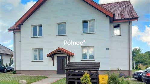 Dom inwestycyjny z 5 mieszkaniami i tarasem. dom Barczewo, Północna