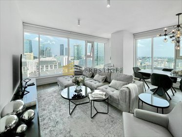Luksusowy apartament 4 pok. w prestiżowym Tower. mieszkanie Warszawa, Śródmieście, Grzybowska