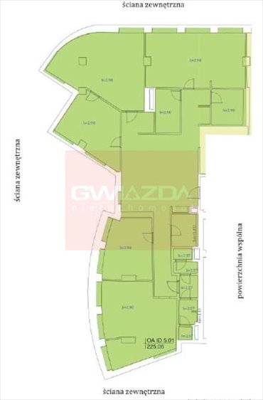 Lokal użytkowy na wynajem Warszawa, Śródmieście, Śródmieście 225m2 Foto 1