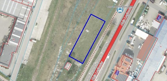 działka na sprzedaż 1045m2 działka Łomża, Aleja Legionów