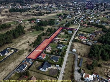 Duża działka 4068 m² w Zagórzu, idealna pod dom - polecam! działka Zagórze