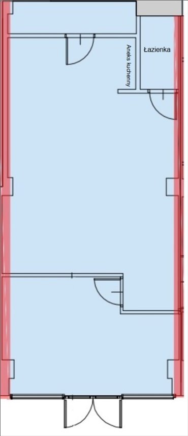 lokal użytkowy na wynajem 75m2 lokal użytkowy Kraków, Podgórze, Wadowicka