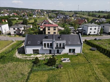 Nowoczesny dom bliźniaczy 178 m² w Krasowach, stan deweloperski dom Mysłowice, Krasowy, Franciszka Kościelniaka