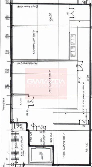 lokal użytkowy na wynajem 395m2 lokal użytkowy Warszawa, Żoliborz