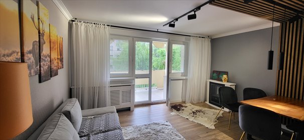 Nowoczesne 42,5 m2 z kominkiem i balkonem w Łodzi mieszkanie Łódź, Górna, Chojny, Emilii Szczanieckiej