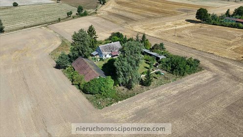 Siedlisko 100 m² z dużymi budynkami gospodarczymi - Uniechów dom Uniechów, Uniechów