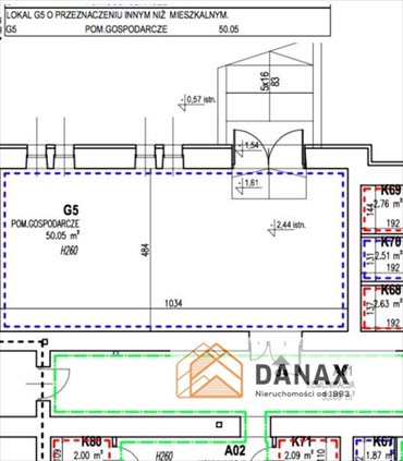 lokal użytkowy na wynajem 50m2 lokal użytkowy Kraków, Nowa Huta, os. Stalowe