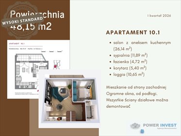 mieszkanie na sprzedaż 48m2 mieszkanie Gdańsk, al. gen. Józefa Hallera