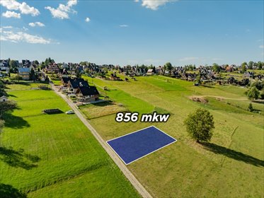 Polecam działkę budowlaną 856 m² w Ząbie z pełną infrastrukturą działka Ząb, Pod Ogród