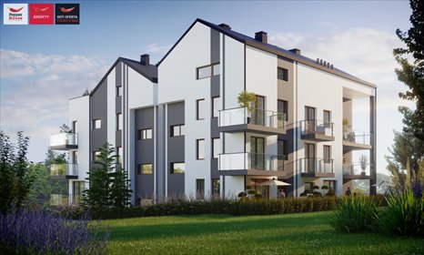 Nowoczesne mieszkanie 34,5 m² z balkonem i miejscem postojowym mieszkanie Reda, Zuchów